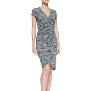 French Connection Space-Dyed Wrap Dress Fast Summe